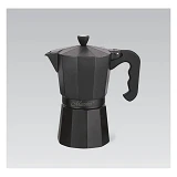 Гейзерная кофеварка Maestro MR-1666-6-BLACK Espresso Moka 300мл                                     