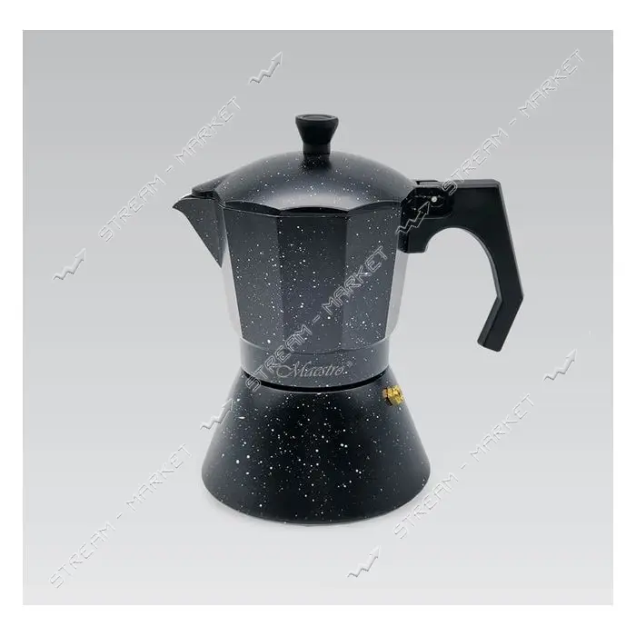 Гейзерная кофеварка Maestro MR-1667-6 Espresso Moka 300мл индукционное дно                          