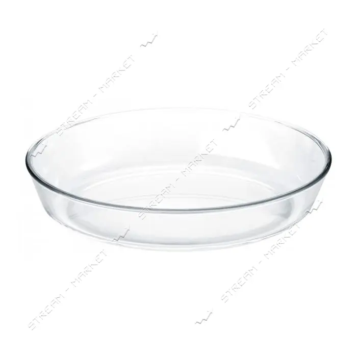 Форма для выпечки Maxmark МК-GL332 стеклянная овальная 30.3x21.3x6.5см