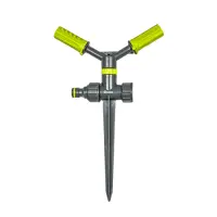 Ороситель Bradas Lime Edition LE6106 крутящийся 2-х рожковый на ножке                               