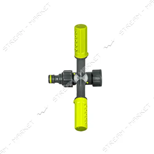Ороситель Bradas Lime Edition LE6106 крутящийся 2-х рожковый на ножке