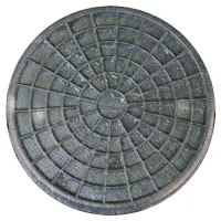 Крышка колодца Garden полимерпесчаная d315 черная                                                   