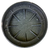Крышка колодца Garden полимерпесчаная d315 черная                                                   