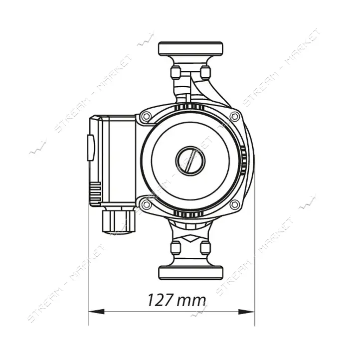 Насос циркуляционный KOER KP.GRS-25/4-180