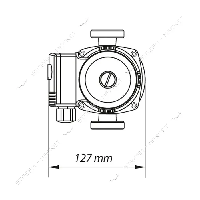 Насос циркуляционный KOER KP.GRS-25/6-130                                                           