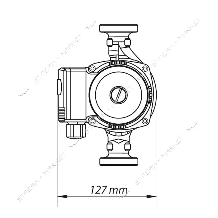 Насос циркуляционный KOER KP.GRS-25/8-2-180