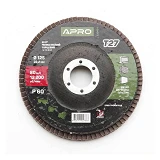 Круг лепестковый торцевой Apro 830454 Р60 прямой 125мм Т27                                          