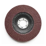 Круг лепестковый торцевой Apro 830455 Р80 прямой 125мм Т27