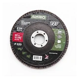 Круг лепестковый торцевой Apro 830459 Р220 прямой 125мм Т27