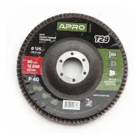 Круг пелюстковий торцевий Apro 830463 Р40 конус 125мм Т29                                           