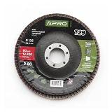Круг лепестковый торцевой Apro 830464 Р60 конус 125мм Т29