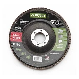 Круг лепестковый торцевой Apro 830468 Р150 конус 125мм Т29                                          