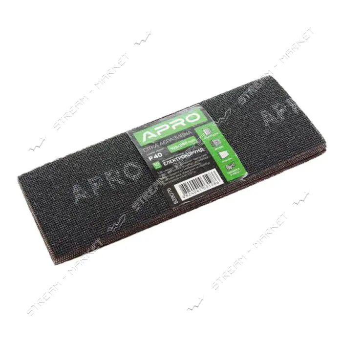 Сетка абразивная Apro 828076 105x280мм P40 10шт