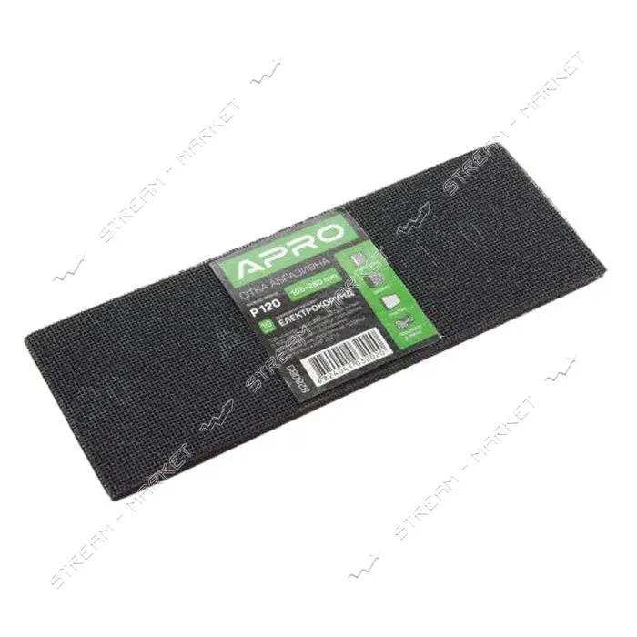 Сетка абразивная Apro 828080 105x280мм P120 10шт