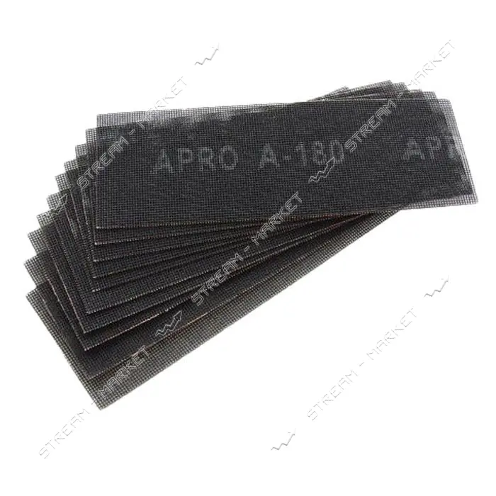 Сетка абразивная Apro 828082 105x280мм P180 10шт                                                    