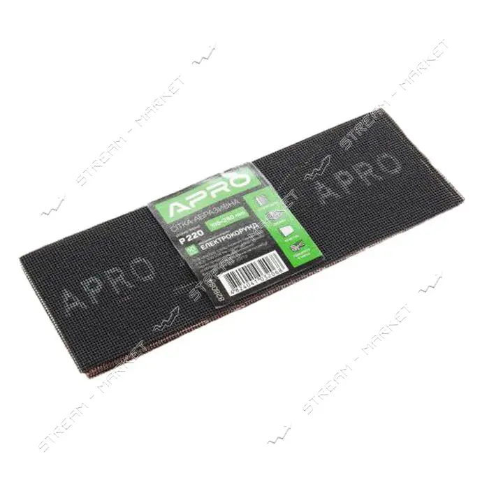 Сетка абразивная Apro 828084 105x280мм P220 10шт                                                    