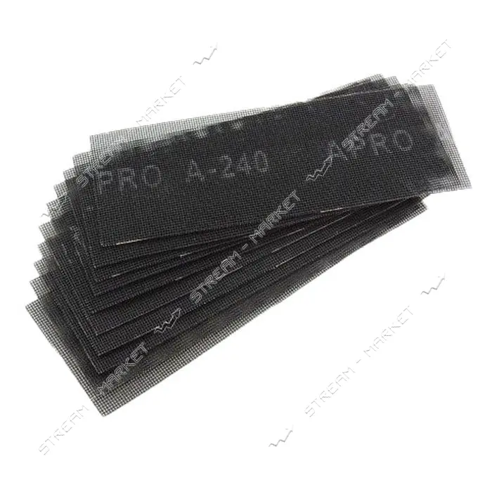 Сетка абразивная Apro 828085 105x280мм P240 10шт