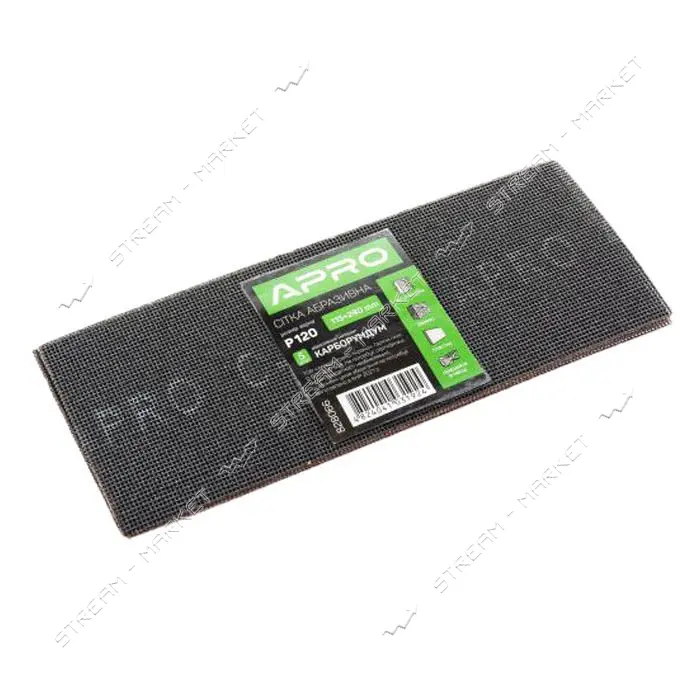 Сетка абразивная Apro 828066 115x280мм P120 5шт                                                     