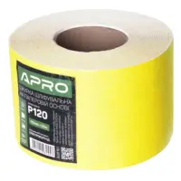 Бумага шлифовальная рулон Apro 828161 115мм x 50м P120                                              