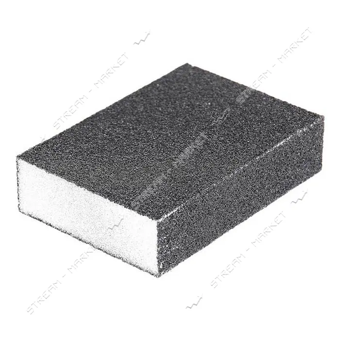 Губка шлифовальная четырехсторонняя прямая Apro 828093 P100                                         