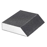 Губка шлифовальная четырехсторонняя угловая Apro 828114 P240