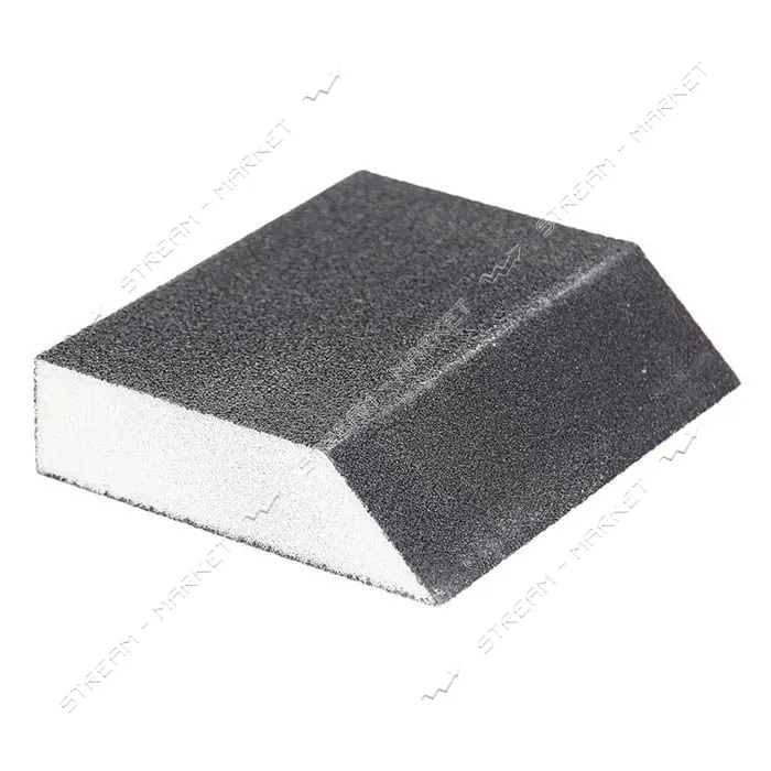 Губка шлифовальная четырехсторонняя угловая Apro 828115 P320