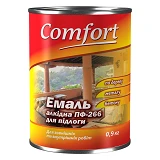 Краска алкидная Комфорт ПФ-266 0.9л желто-коричневая Днепродзержинск                                