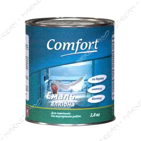 Краска алкидная Comfort ПФ-266 для пола 2.8л красно-коричневая