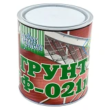 Грунт алкидный Новые краски ГФ-021 0.9л красно-коричневый