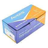 Ручка-защелка межкомнатная Avers 5223-WC АВ-L заглушка/поворот бронза                               