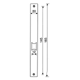 Защелка Avers 5600-WC-GRF графит                                                                    
