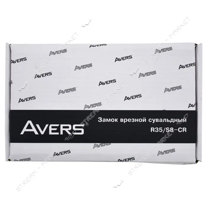 Замок врезной Avers R35/S8-CR with BP