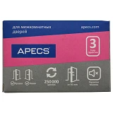 Защелка Apecs 5400-P-CR с пластиковым язычком хром