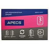 Защелка Apecs 5400-P-NIS с пластиковым язычком сатин