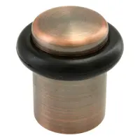 Упор дверной Apecs DS-0013- АС напольный высота 3см медь                                            