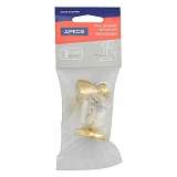 Упор дверной магнитный Apecs DS-2761-М-G высота 8.5см золото