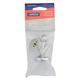Упор дверной магнитный Apecs DS-2761-М-CR высота 8.5см хром                                         