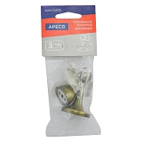 Упор дверной магнитный Apecs DS-2761-М-АВ высота 8.5см бронза
