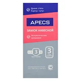 Замок навесной Apecs PD-01-50-L длинная дужка                                                       