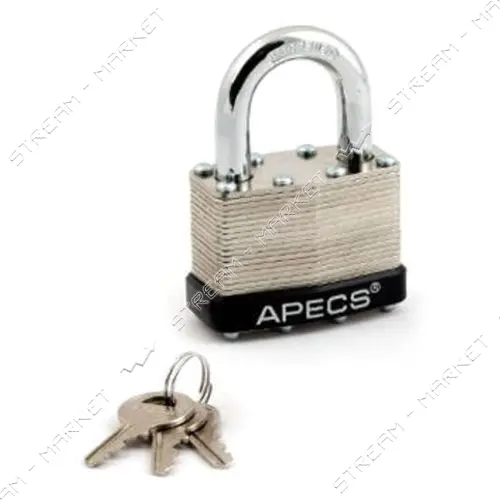 Замок навесной Apecs PDS-65-50 короткая дужка