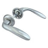 Ручка на розетах Avers H-0809-A-CRМ-Spindle 150 матовый хром                                        