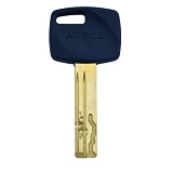 Секрет латунный Apecs Premier XR 60-G 30/30 лазерный ключ/ключ 5 ключей золото                      