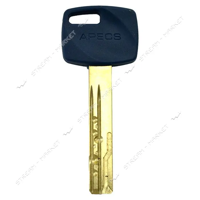 Секрет латунный Apecs Premier-XR 70-С15- Ni 30С/40 лазерный поворот/ключ 5 ключей никель