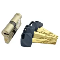 Секрет латунный Apecs Premier-XR 70-Ni 30/40 лазерный ключ/ключ 5 ключей никель