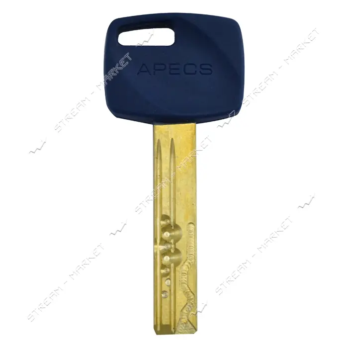 Секрет латунный Apecs Premier XR 70-С15 Ni 35/35 лазерный ключ/поворот 5 ключей золото              