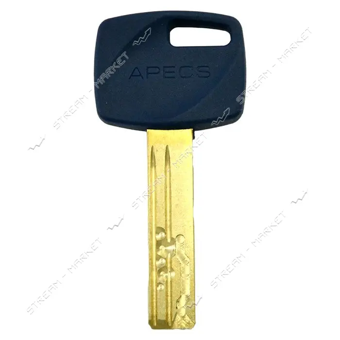 Секрет латунный Apecs Premier-XR 70-С15 G 30/40С лазерный ключ/поворот 5 ключей золото