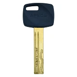 Секрет латунный Apecs Premier XR 80 35/45С С15-G лазерный ключ/поворот 5 ключей золото