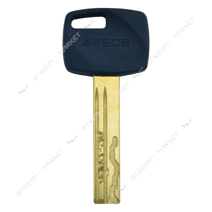 Секрет латунный Apecs Premier XR 80 35/45С С15-G лазерный ключ/поворот 5 ключей золото