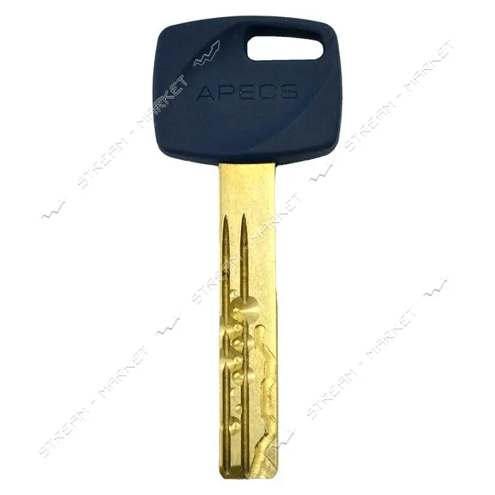 Секрет латунный Apecs Premier-XR 80 30/50 -Ni лазерный ключ/ключ 5 ключей никель