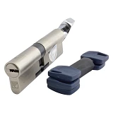 Секрет латунный Apecs Premier-XR 100-C15-Ni 45/55C лазерный ключ/поворот 5 ключей никель            